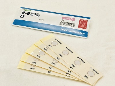 日油技研测温纸Ll-80 Ll-85 Ll-90Thermolabel?-LI HOME 温度指示材料 
