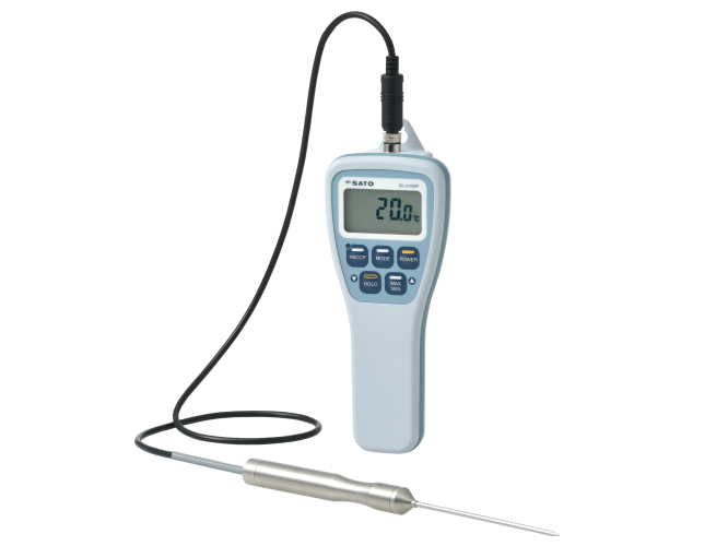 带探头的防水数字温度计 SK-270WP + S270WP-01